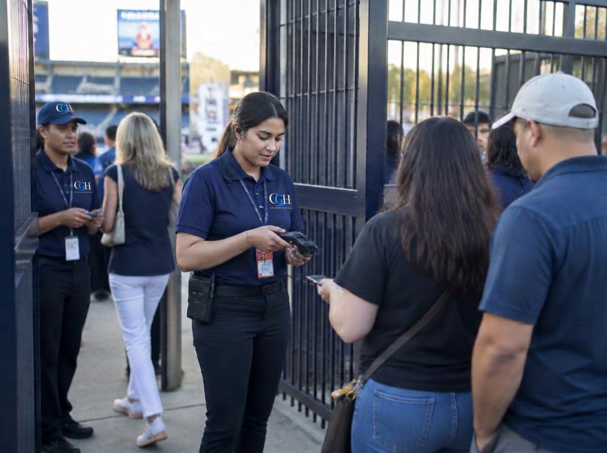 Example photo: Gate & guest services