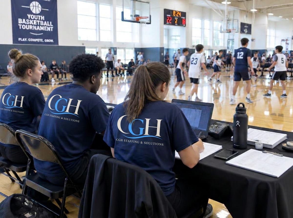 Example photo: Scorekeepers